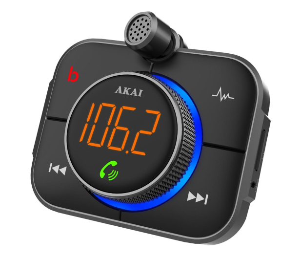 AKAI Transmiter samochodowy BT FMT-95BT - 1283978 - zdjęcie 2